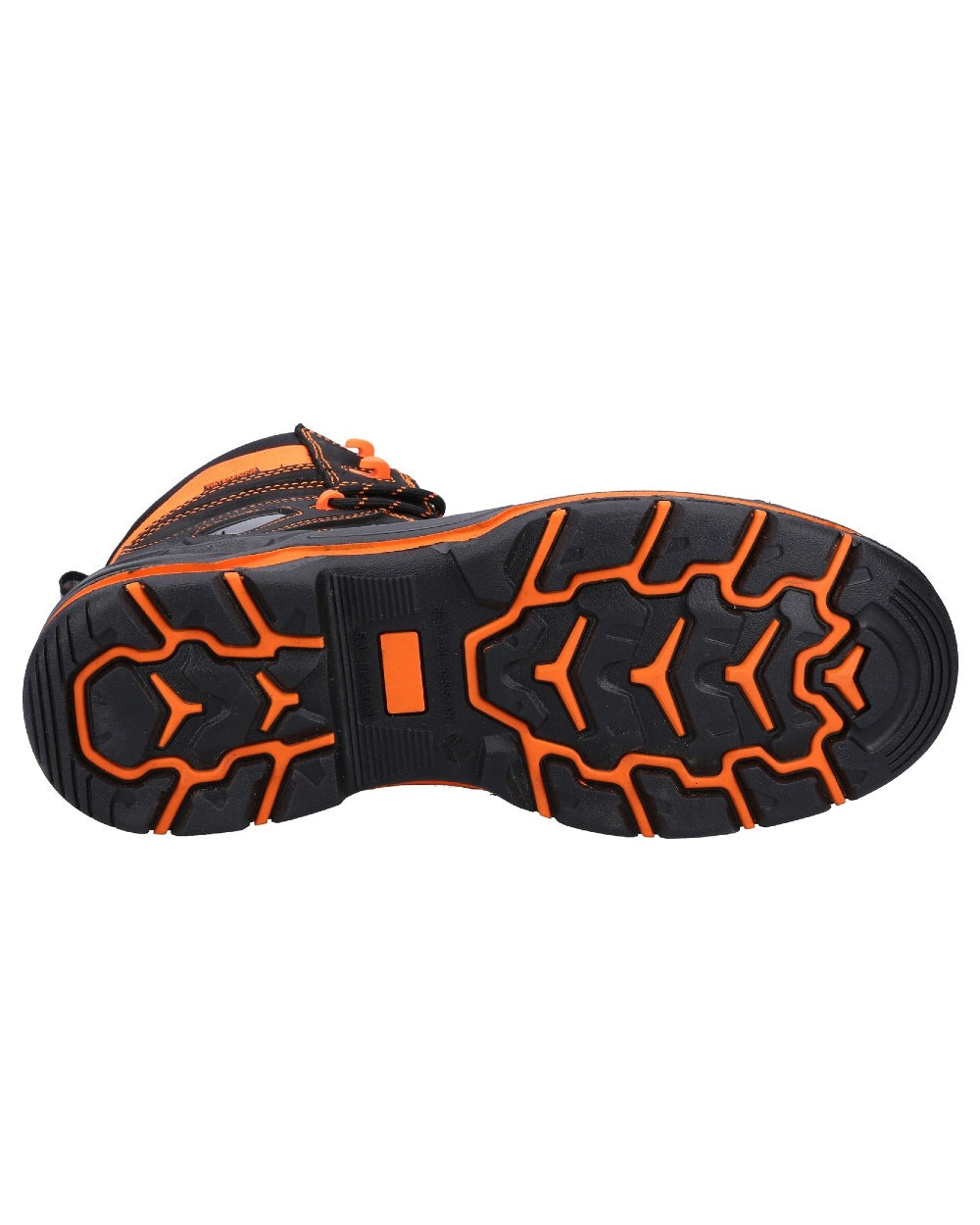 Orange Coloured Amblers Safety Mens AS971C Radiant Safety Boots on a white background 