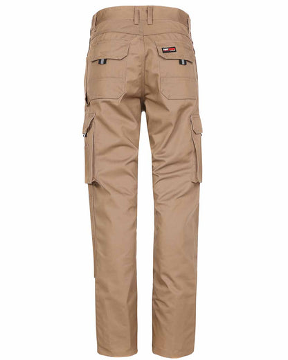 Stone Coloured TuffStuff Pro Work Trousers On A White Background 