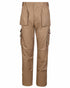 Stone Coloured TuffStuff Pro Work Trousers On A White Background 