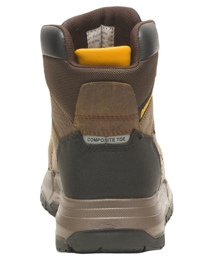 Pyramid Coloured Caterpillar Crossrail 2.0 Safety Boots on White Background
