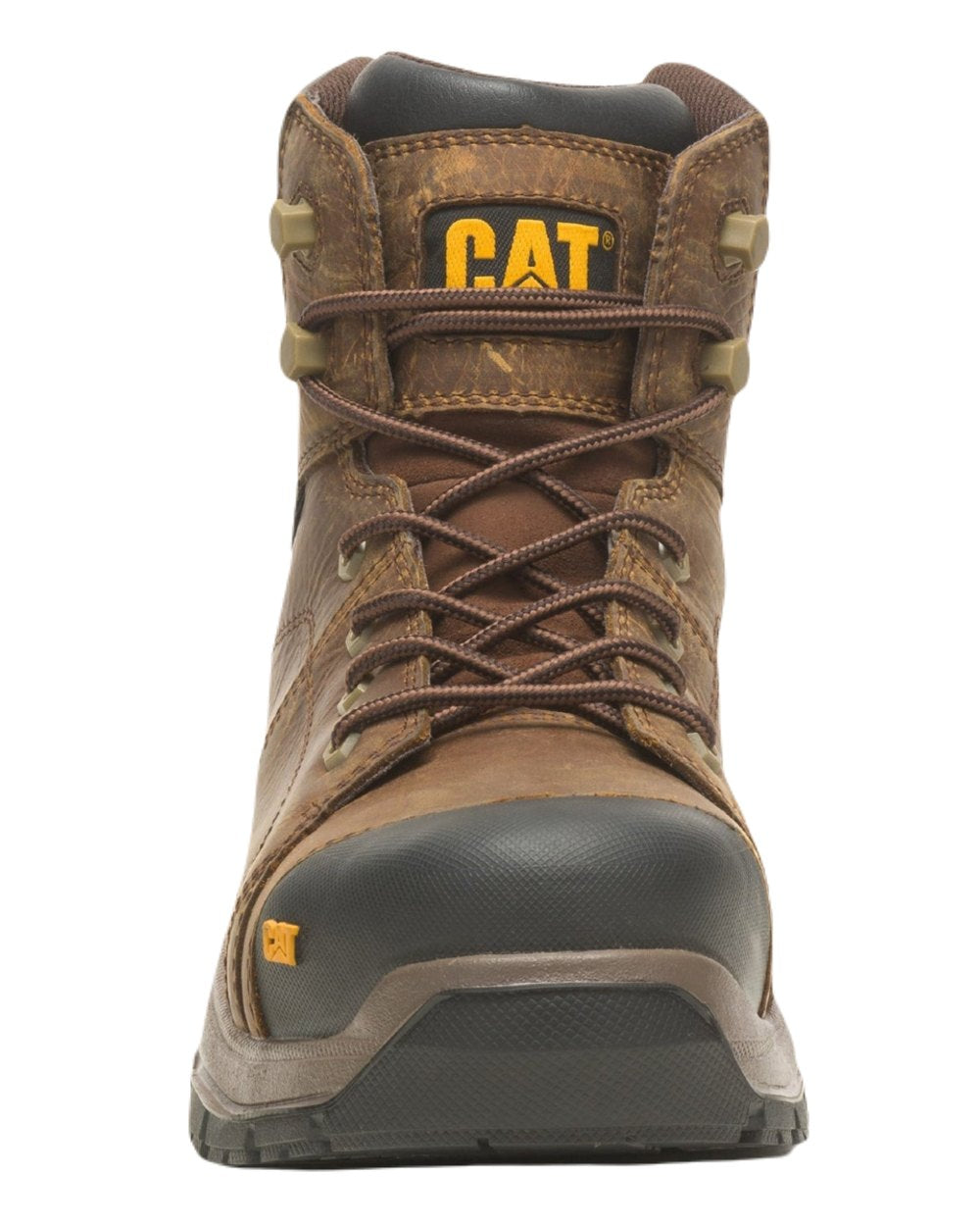 Pyramid Coloured Caterpillar Crossrail 2.0 Safety Boots on White Background
