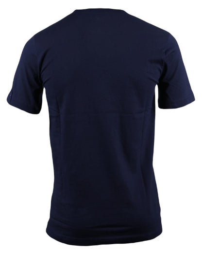 Eclipse Coloured Caterpillar Mens Heavy Duty T-Shirt on White Background
