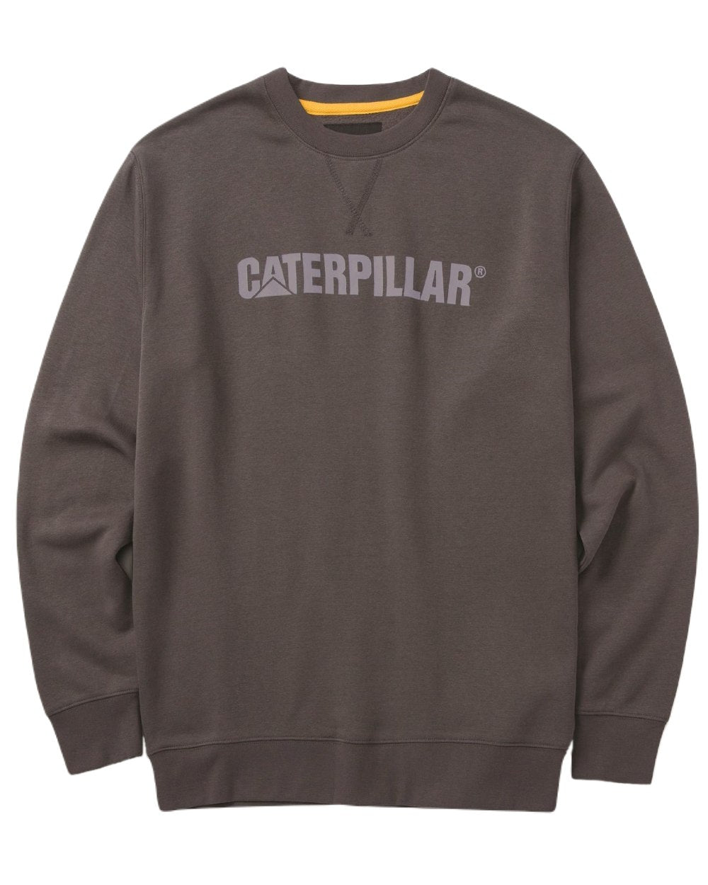 Magnet Coloured Caterpillar Mens Midweight Crewneck Sweatshirt on White Background
