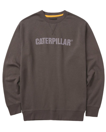 Magnet Coloured Caterpillar Mens Midweight Crewneck Sweatshirt on White Background
