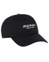 Black Coloured Dickies Everyday Twill Cotton Cap on White Background
