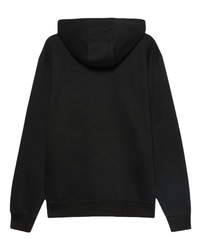 Black Coloured Dickies Mens Everyday Full Zip Fleece Hoodie on White Background
