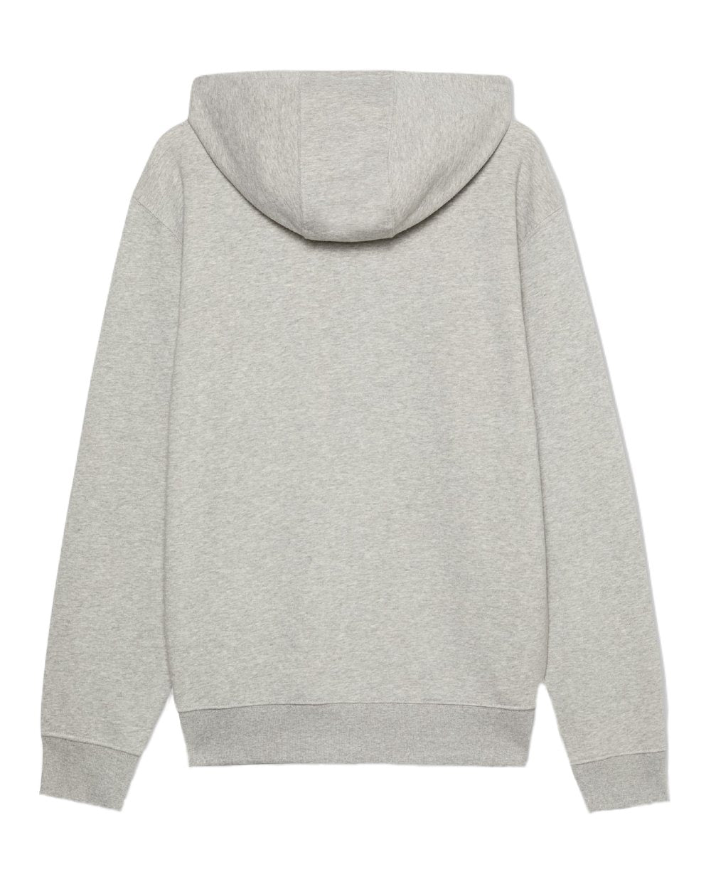 Heather Grey Coloured Dickies Mens Everyday Full Zip Fleece Hoodie on White Background
