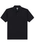 Black Coloured Dickies Mens Everyday Polo Shirt on White Background
