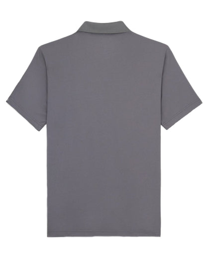 Grey Coloured Dickies Mens Everyday Polo Shirt on White Background
