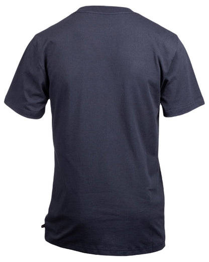 Dark Navy Coloured Dickies Mens Everyday Short Sleeve Tee on White Background
