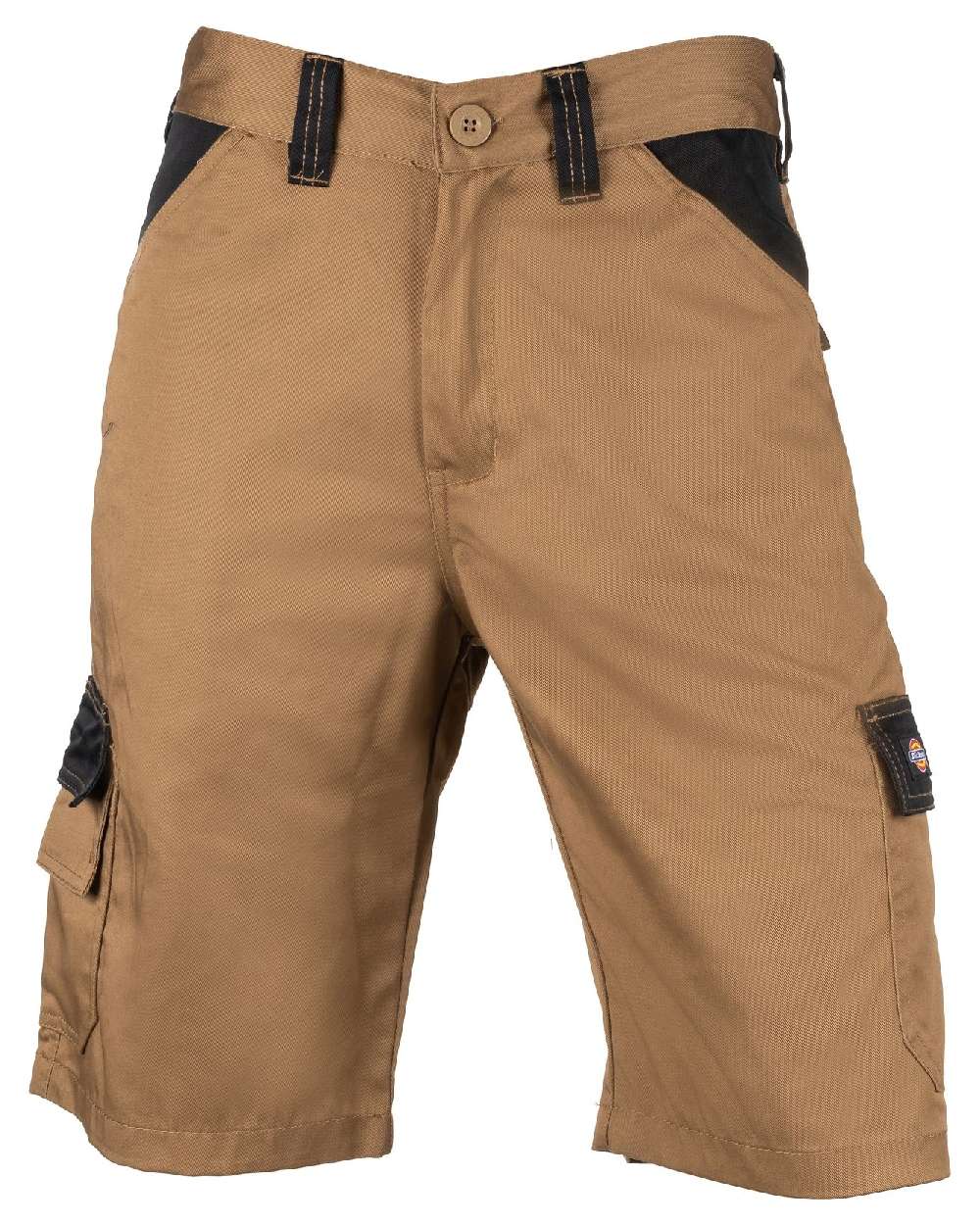 Antique Penny Black Coloured Dickies Mens Everyday Shorts on White Background
