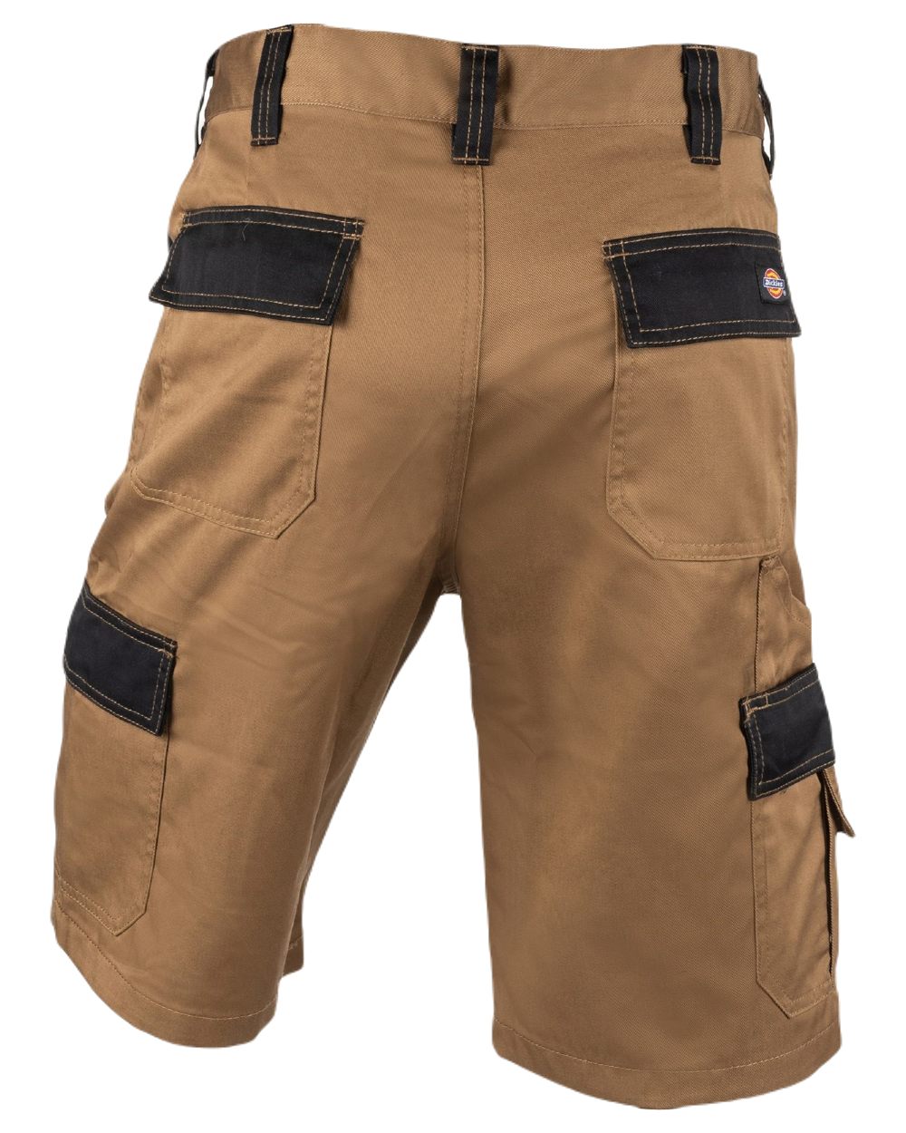 Antique Penny Black Coloured Dickies Mens Everyday Shorts on White Background
