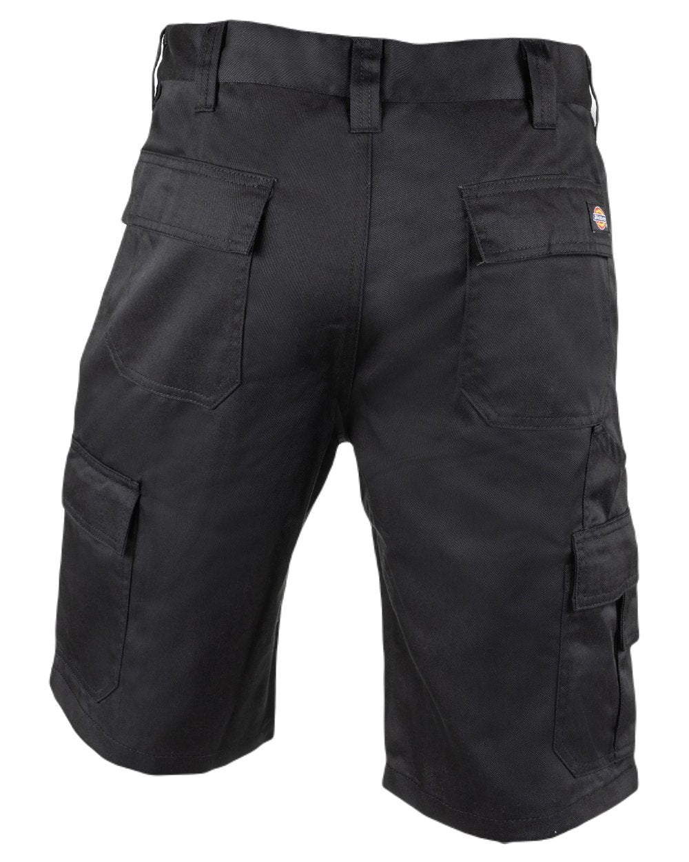Black Coloured Dickies Mens Everyday Shorts on White Background
