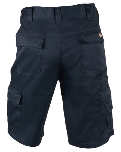 Dark Navy Coloured Dickies Mens Everyday Shorts on White Background
