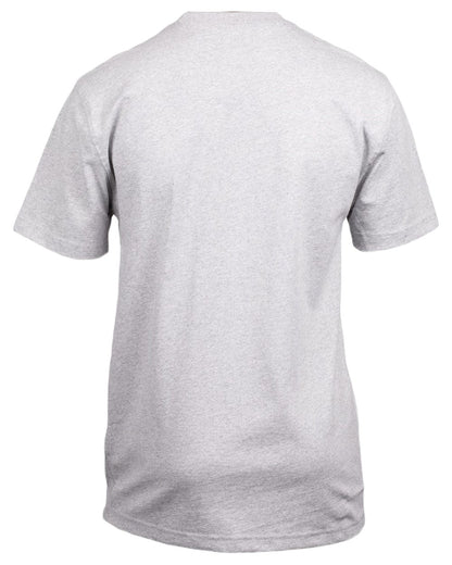 Heather Grey Coloured Dickies Mens Short Sleeve Logo Graphic T-Shirt 2 on White Background
