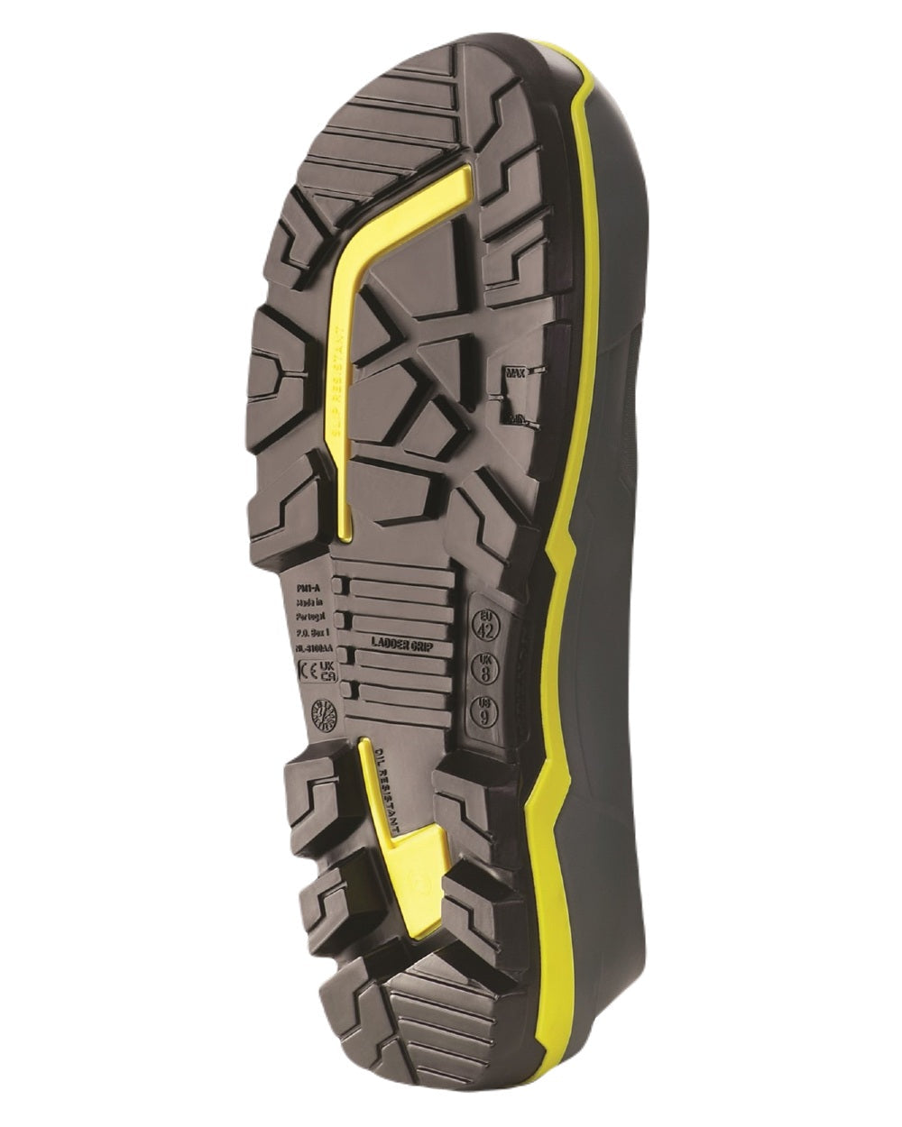Dark Grey Coloured Dunlop MetGUARD Full Safety Wellingtons on White Background
