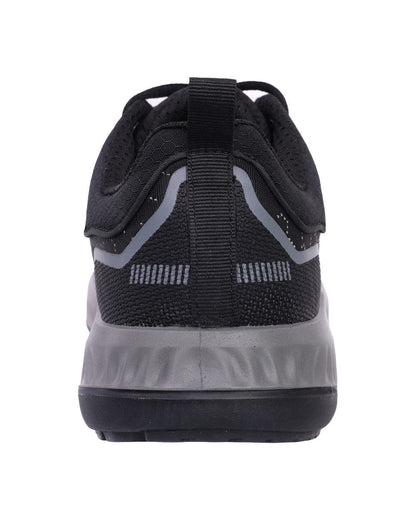 Black coloured Fort Evo Safety Trainer on White background