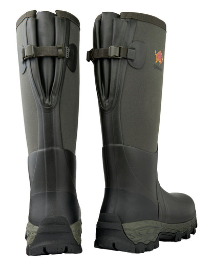 Forest coloured Gateway1 Woodwalker 18&quot; 4mm Wellingtons on White background 