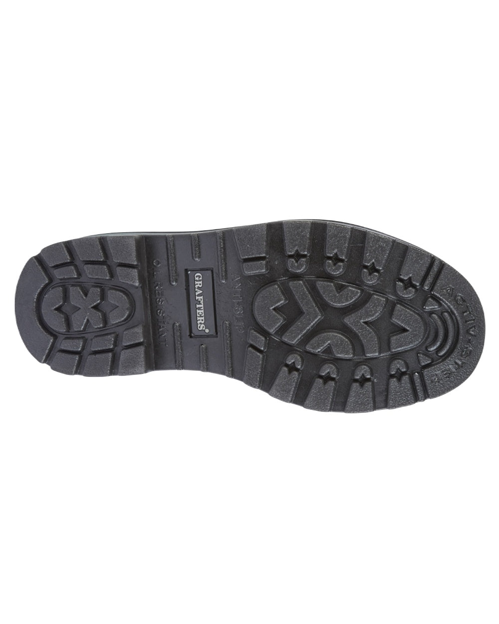 Brown Coloured Grafters Apprentice 6 Eye Safety Boots on White Background
