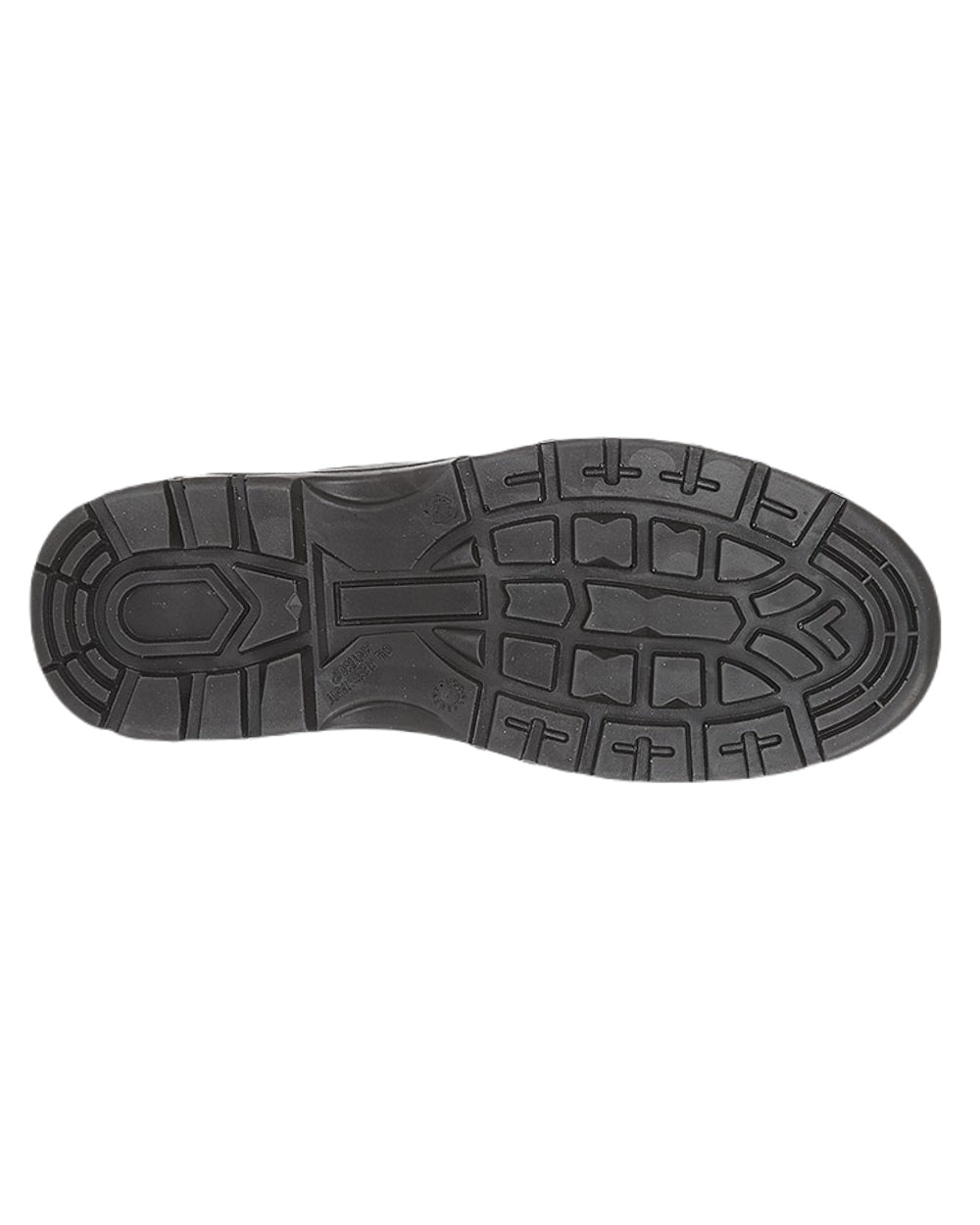 Dark Grey Black Coloured Grafters Industrial Safety Hiking Boots on White Background
