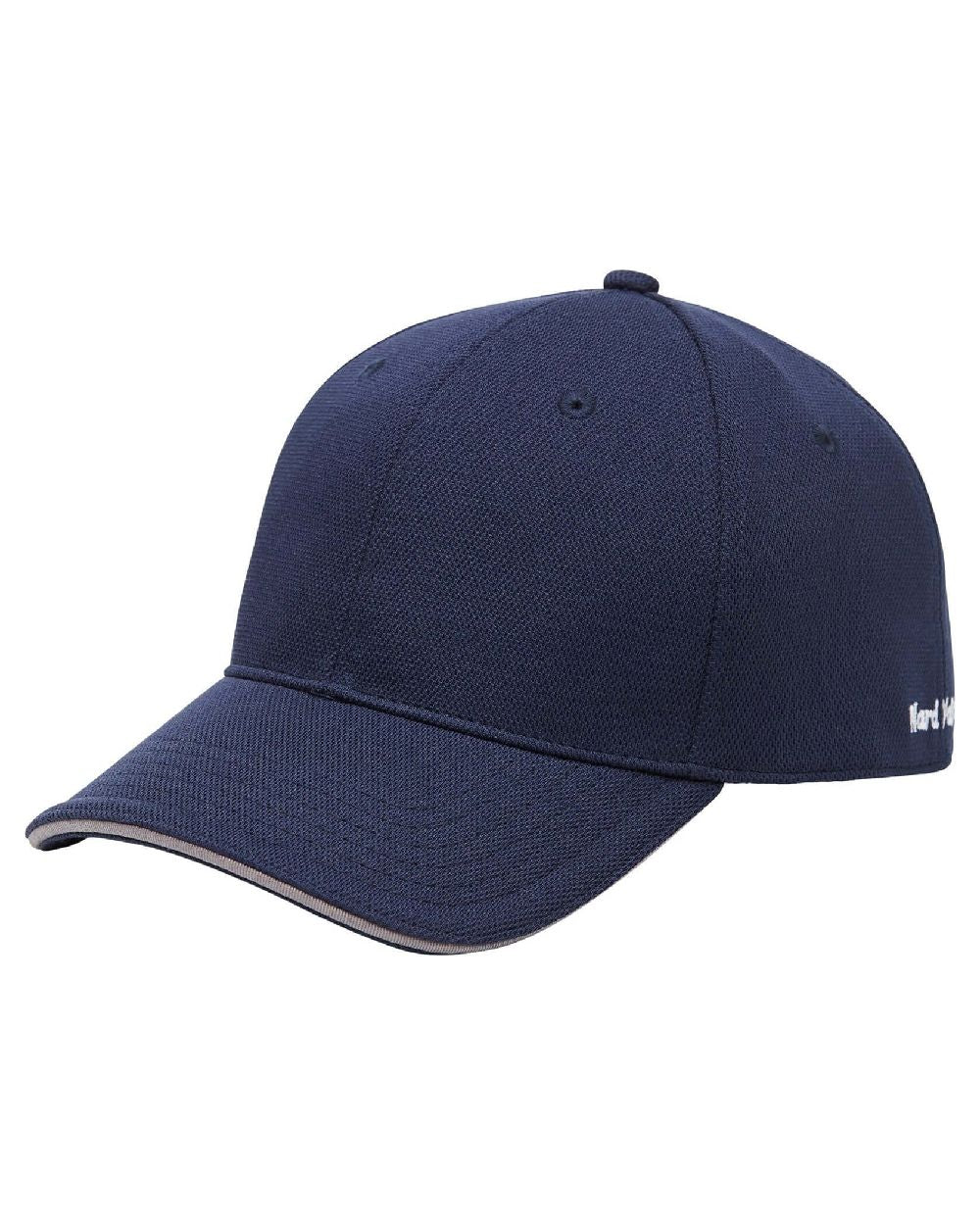 Navy Coloured Hard Yakka Flexfit Baseball Cap on White Background

