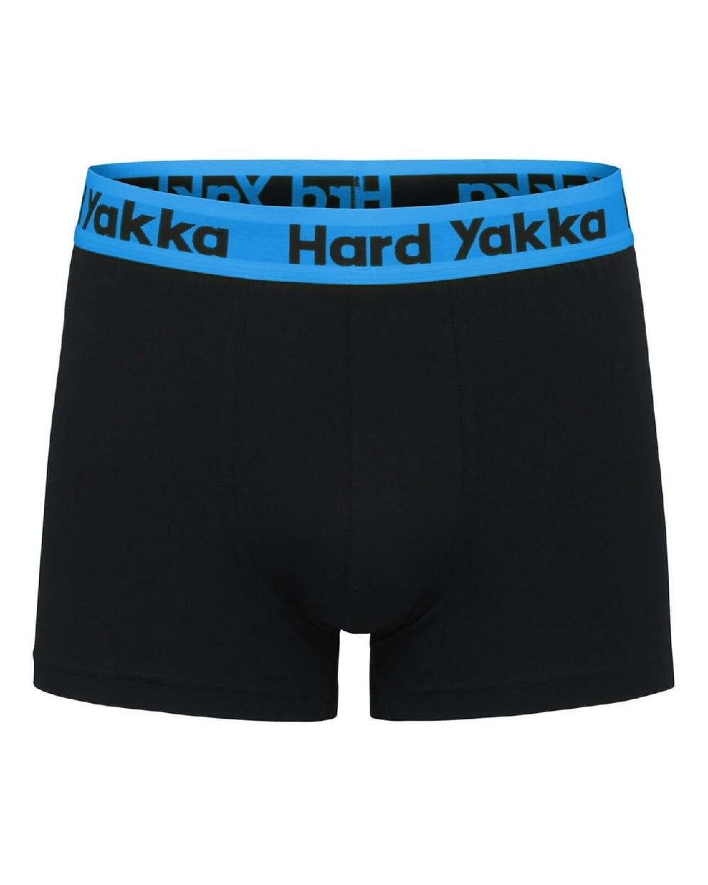 Multi Coloured Hard Yakka Mens Cotton Trunk Five Pack on White Background
