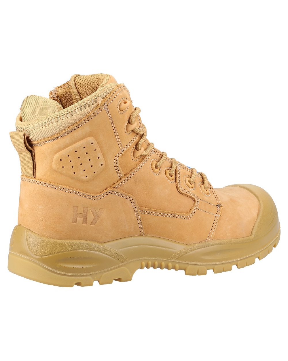 Wheat Coloured Hard Yakka Mens Legend PR Safety Boots on White Background
