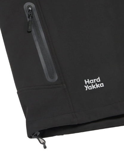 Black Coloured Hard Yakka Mens Toughmaxx Water Resistant Gilet
on White Background
