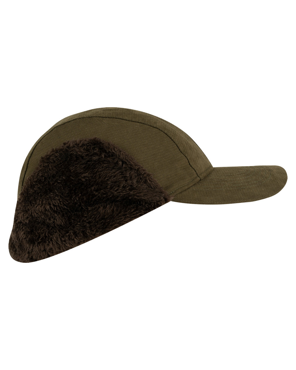 Green/Brown coloured Jack Pyke Alaska Hat on White Background