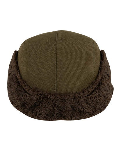 Green/Brown coloured Jack Pyke Alaska Hat on White Background