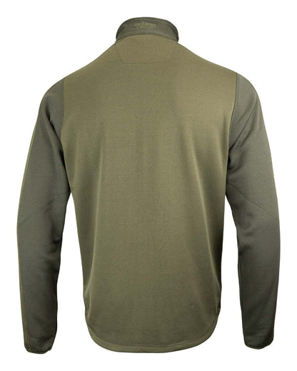 Green coloured Jack Pyke Ashcombe Technical Fleece on White background 