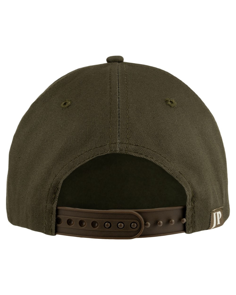 Olive Brown Coloured Jack Pyke Dalesman Baseball Hat on White Background
