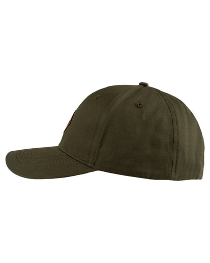 Olive Brown Coloured Jack Pyke Dalesman Baseball Hat on White Background
