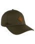 Olive Brown Coloured Jack Pyke Dalesman Baseball Hat on White Background

