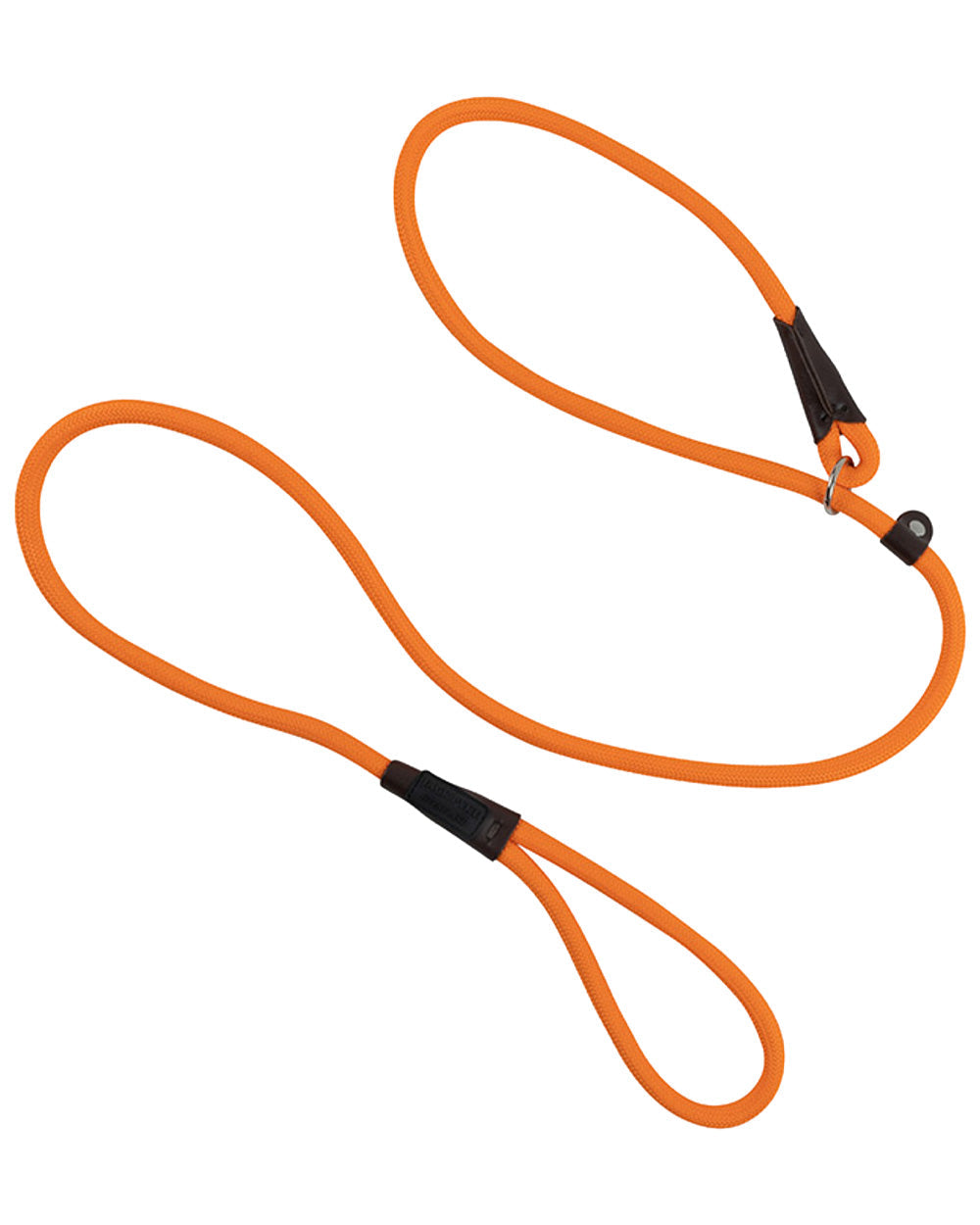 Orange coloured Jack Pyke Dog Slip Lead on white background 