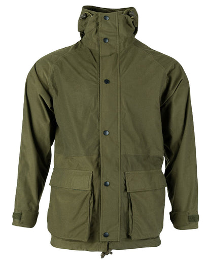 Green coloured Jack Pyke Rannock Jacket on White background 