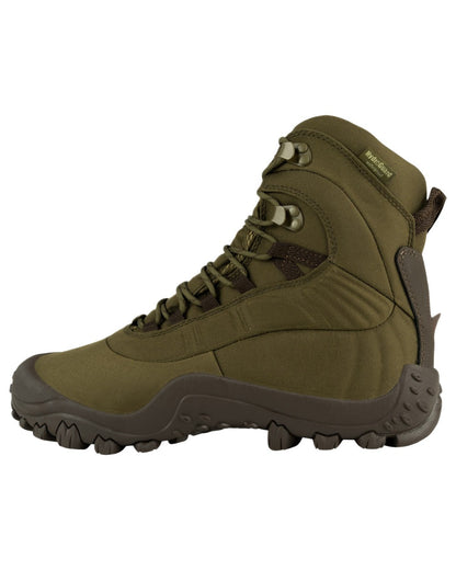 Brown Coloured Jack Pyke Tundra Boots on White Background
