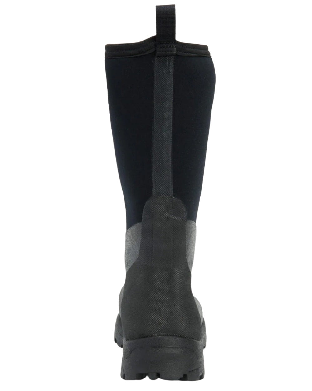 Black Coloured Muck Boots Derwent II Wellingtons On A White Background 