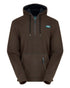 Bark Coloured Ridgeline Ballistic Hoodie On A White Background 