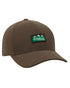 Bark Coloured Ridgeline Monsoon Classic Cap on white background 