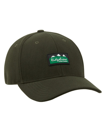 Deep Forest Coloured Ridgeline Monsoon Classic Cap on white background 