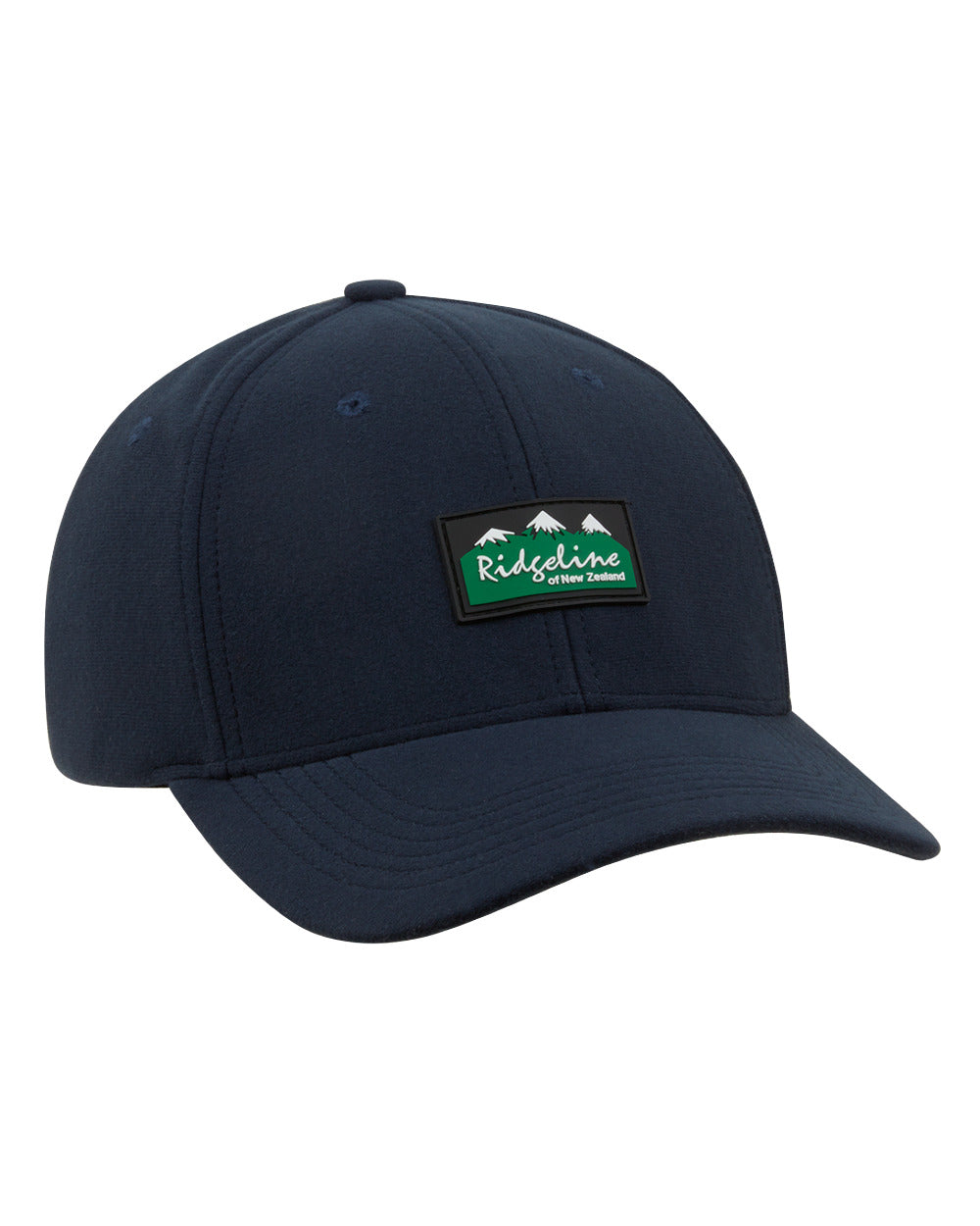 Navy Coloured Ridgeline Monsoon Classic Cap on white background 