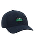 Navy Coloured Ridgeline Monsoon Classic Cap on white background 