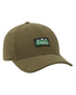 Teak Coloured Ridgeline Monsoon Classic Cap on white background 