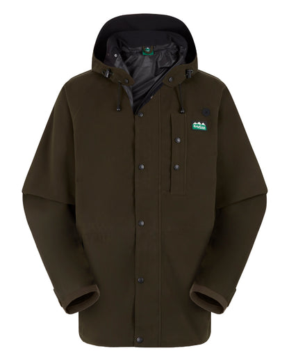 Deep Forest Coloured Ridgeline Monsoon Classic Jacket On A White Background 