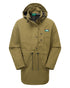 Teak coloured Ridgeline Monsoon Classic Waterproof Smock on White background 