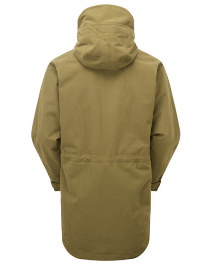 Teak coloured Ridgeline Monsoon Classic Waterproof Smock on White background 