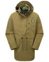 Teak coloured Ridgeline Monsoon Classic Waterproof Smock on White background 