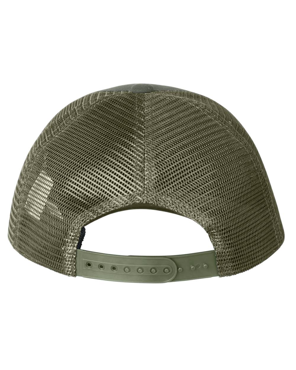 Deep Forest Coloured Ridgeline Monsoon Trucker Cap on white background  