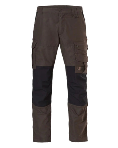 Green/Black coloured Rovince Mens Duofit Trousers on white background 